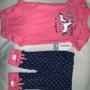 NB Baby Unicorn Outfit